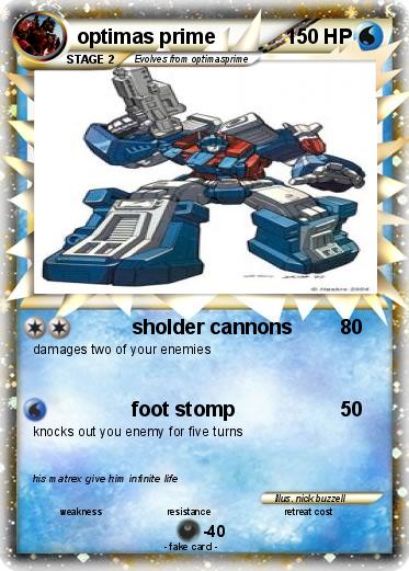 Pokemon optimas prime
