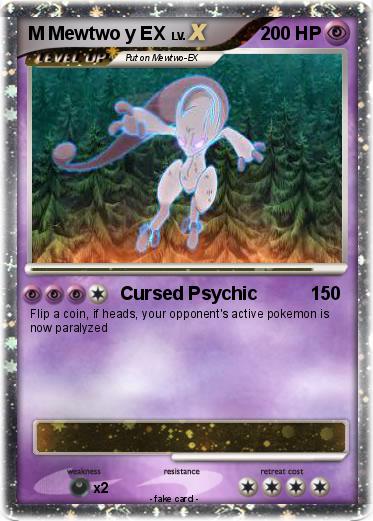 Pokemon M Mewtwo y EX