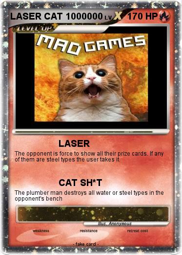 Pokemon LASER CAT 1000000