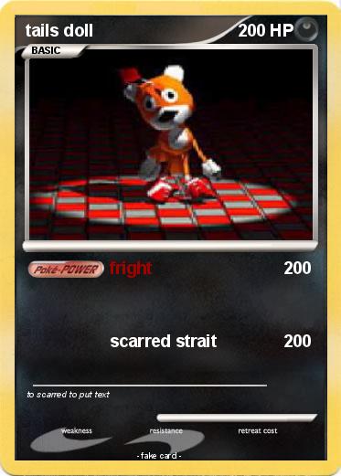 Pokemon tails doll