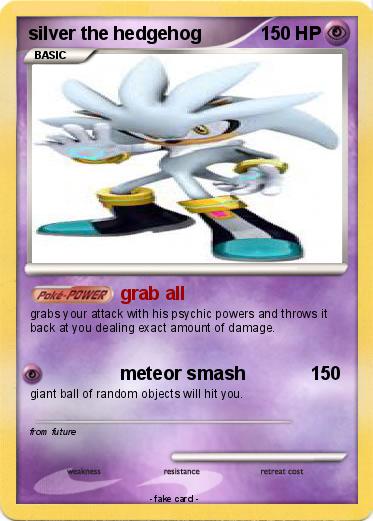 Pokemon silver the hedgehog