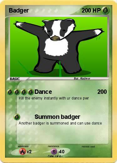 Pokemon Badger