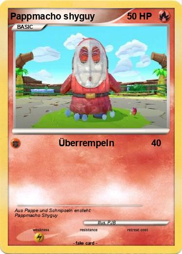 Pokemon Pappmacho shyguy