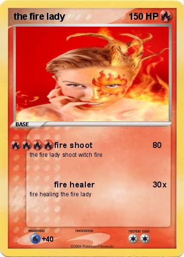 Pokemon the fire lady