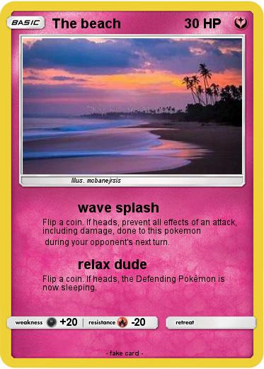 Pokemon The beach