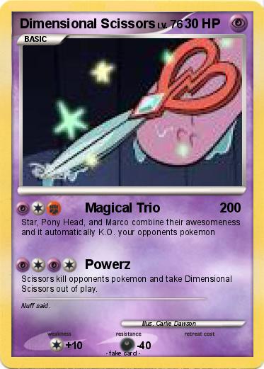 Pokemon Dimensional Scissors