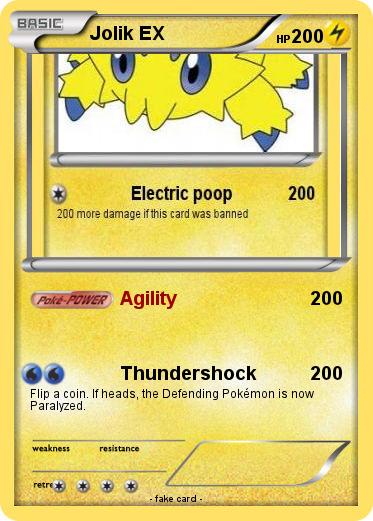 Pokemon Jolik EX