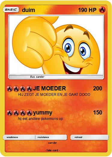 Pokemon duim