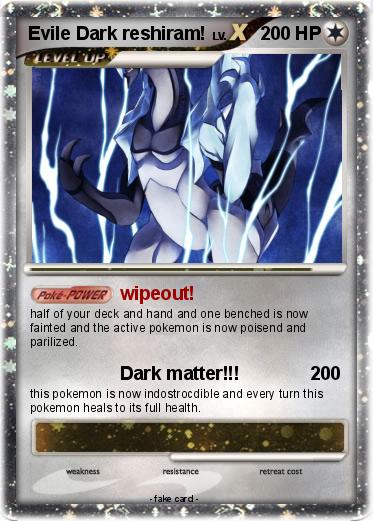 Pokemon Evile Dark reshiram!