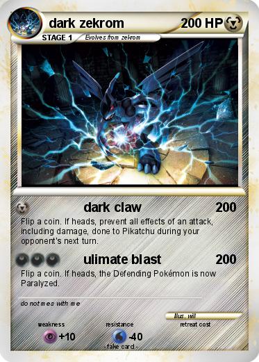 Pokemon dark zekrom