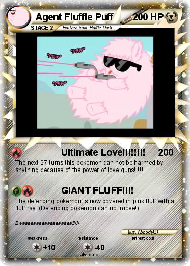 Pokemon Agent Fluffle Puff