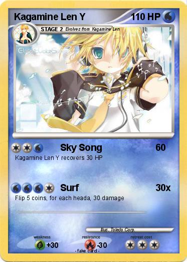 Pokemon Kagamine Len Y