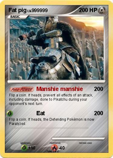 Pokemon Fat pig