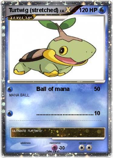 Pokemon Turtwig (stretched)