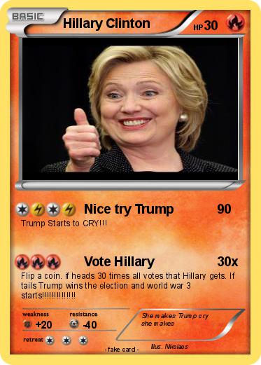 Pokemon Hillary Clinton