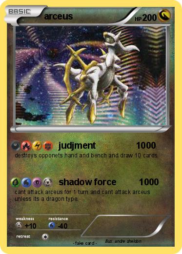 Pokemon arceus