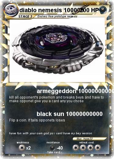 Pokemon diablo nemesis 100000