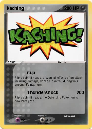 Pokemon kaching