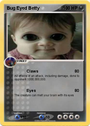 Pokemon Bug Eyed Betty