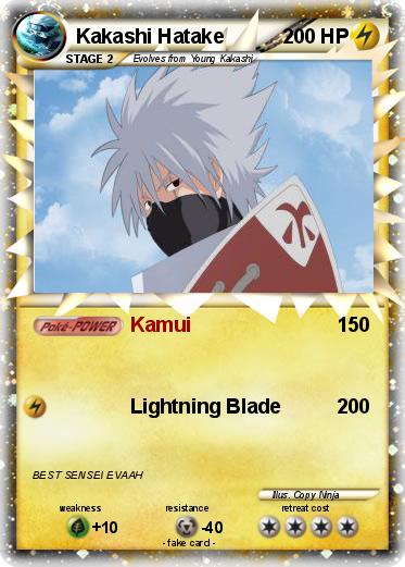 Pokemon Kakashi Hatake