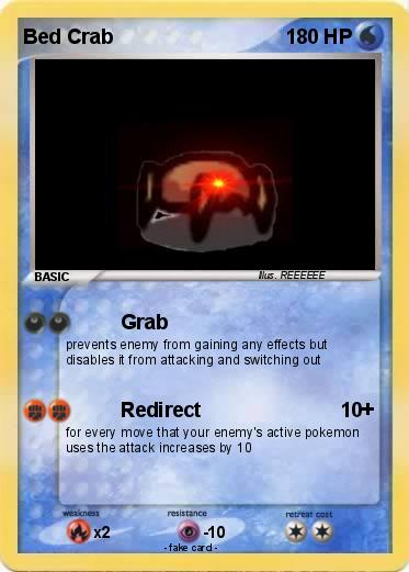 Pokemon Bed Crab