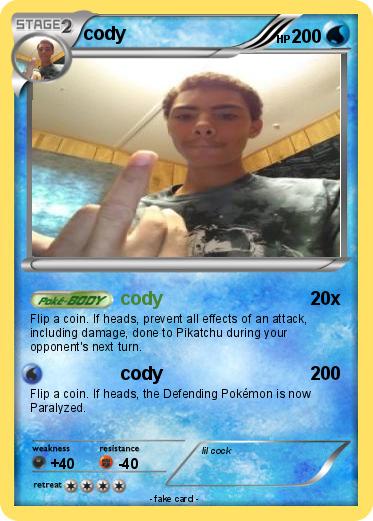 Pokemon cody