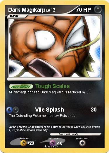 Pokemon Dark Magikarp