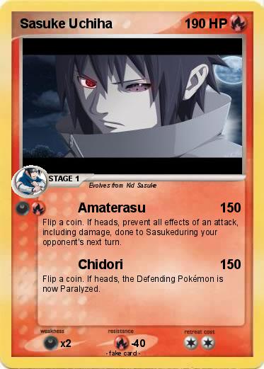 Pokemon Sasuke Uchiha