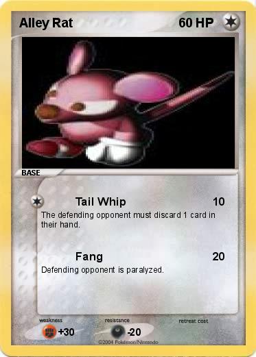 Pokemon Alley Rat