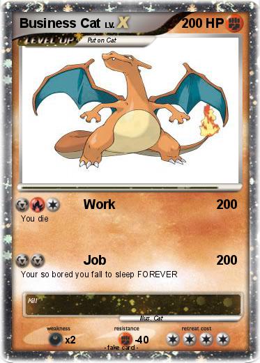 Pokemon Business Cat