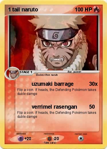 Pokemon 1 tail naruto