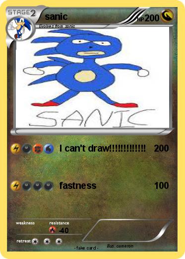 Pokemon sanic