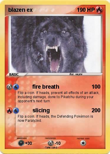 Pokemon blazen ex