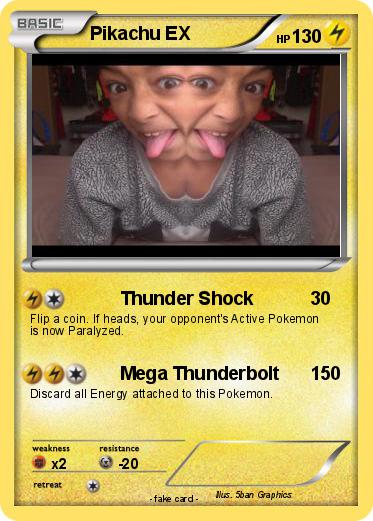 Pokemon Pikachu EX