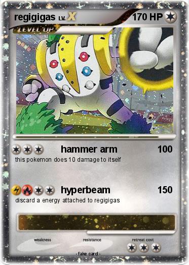 Pokemon regigigas