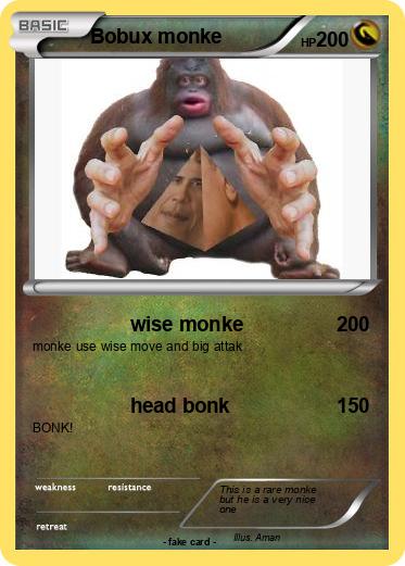 Pokemon Bobux monke