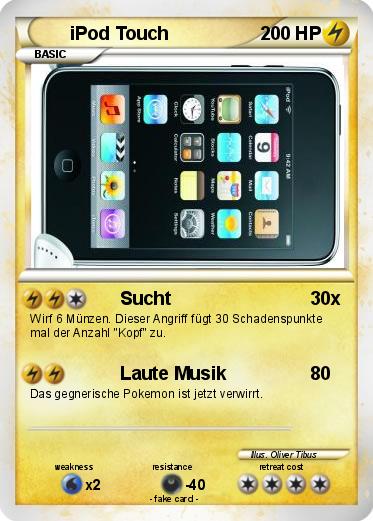 Pokemon iPod Touch