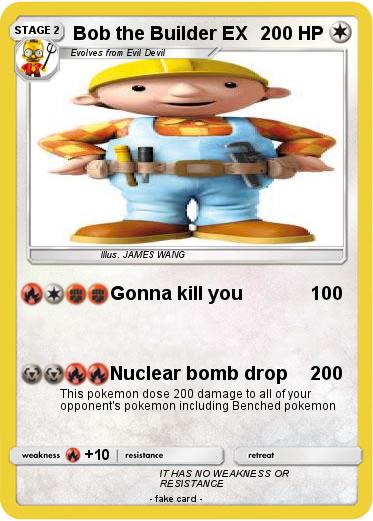 Pokemon Bob the Builder EX