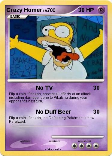 Pokemon Crazy Homer