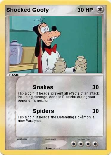 Pokemon Shocked Goofy