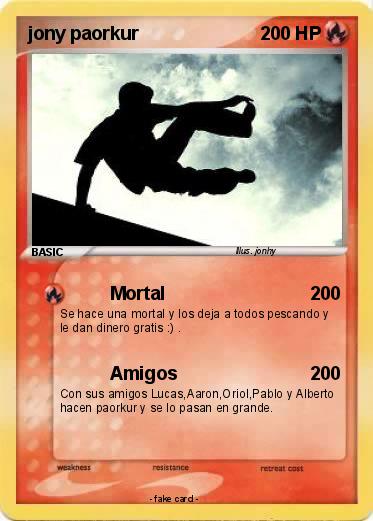 Pokemon jony paorkur