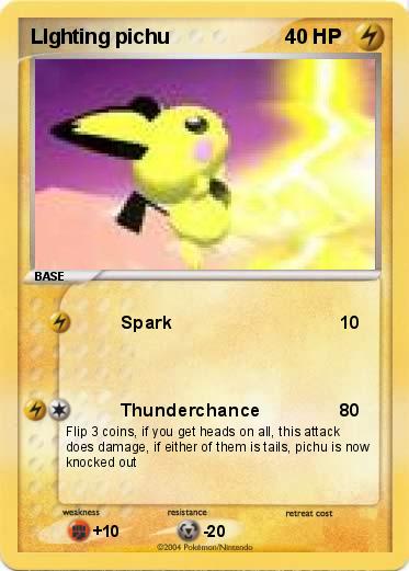Pokemon LIghting pichu