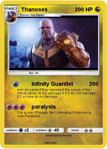 Pokemon Thanoses