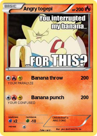 Pokemon Angry togepi