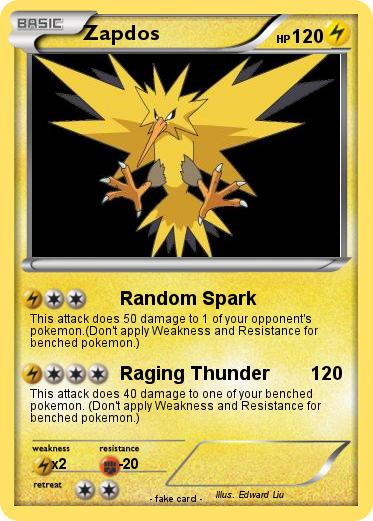 Pokemon Zapdos
