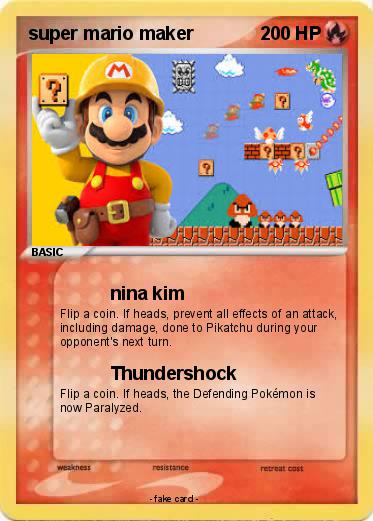 Pokemon super mario maker