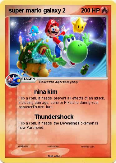 Pokemon super mario galaxy 2