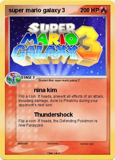 Pokemon super mario galaxy 3