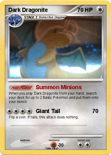 Pokemon Dark Dragonite