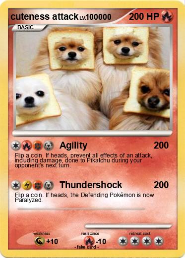 Pokemon cuteness attack
